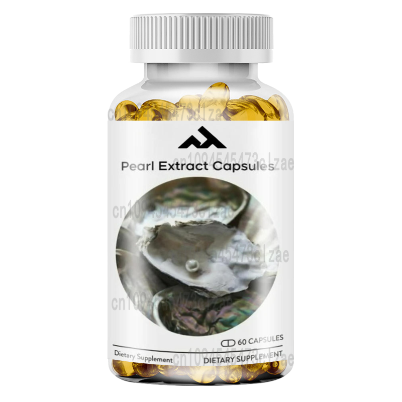 Collagen Peptide Powder - Organic Pearl Powder Capsules | Natural