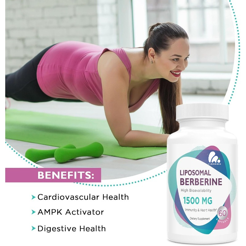 Berberine HCL Supplement 1500m - مراجعة Berberine Hcl Capsule وسعره