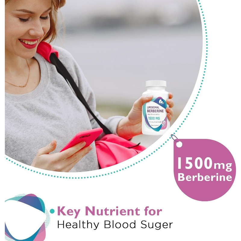 Berberine HCL Supplement 1500m - مراجعة Berberine Hcl Capsule وسعره