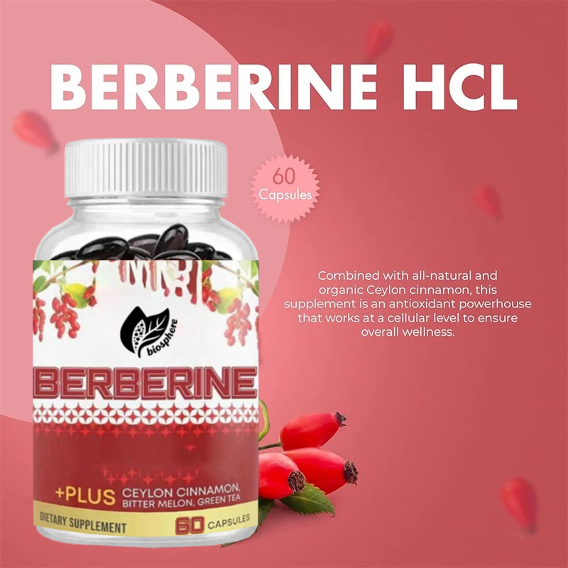 Berberine HCL 1200mg, Containi - مراجعة Berberine Hcl Capsule وسعره