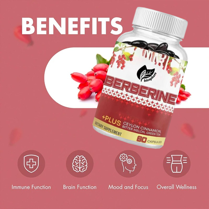 Berberine HCL 1200mg, Containi - مراجعة Berberine Hcl Capsule وسعره