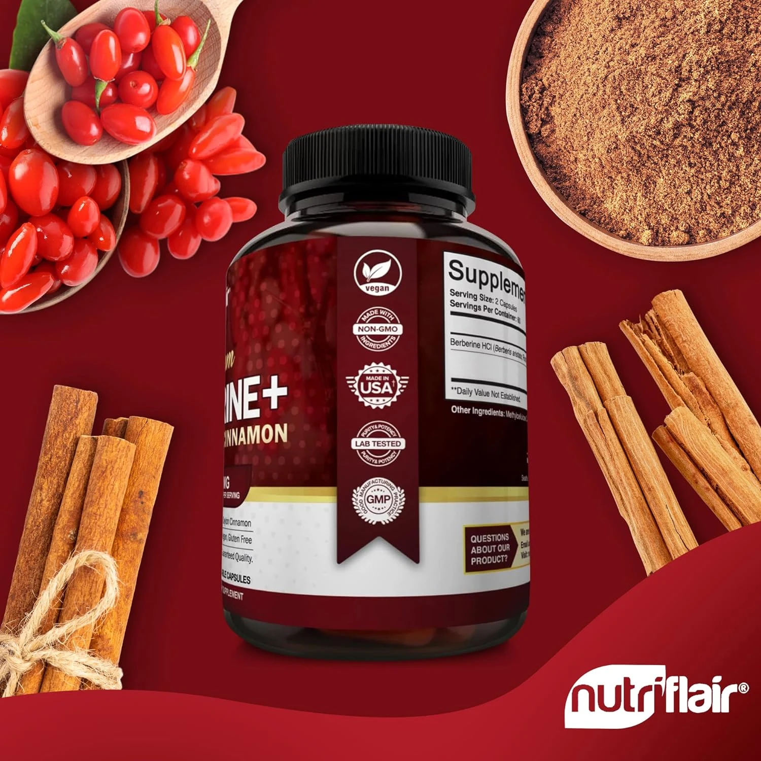 Premium Berberine HCL - Suppor - مراجعة Berberine Hcl Capsule وسعره