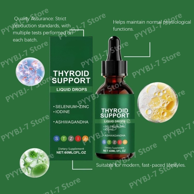 Thyroid Support Liquid Drops f - مراجعة Iodine Drops Supplement وسعره