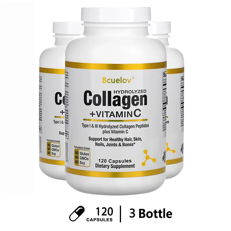 bcuelov Hydrolyzed Collagen Pe - مراجعة Collagen Peptide Powder وسعره
