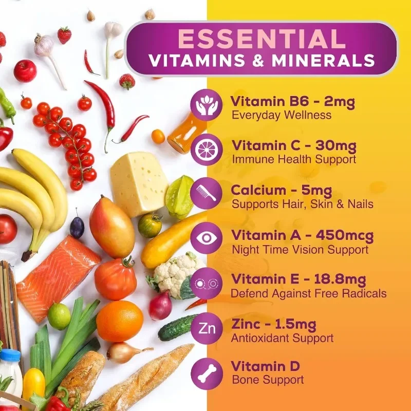 Multi Vitamin Gummies - Vitami - مراجعة Multivitamin Gummy Adult وسعره