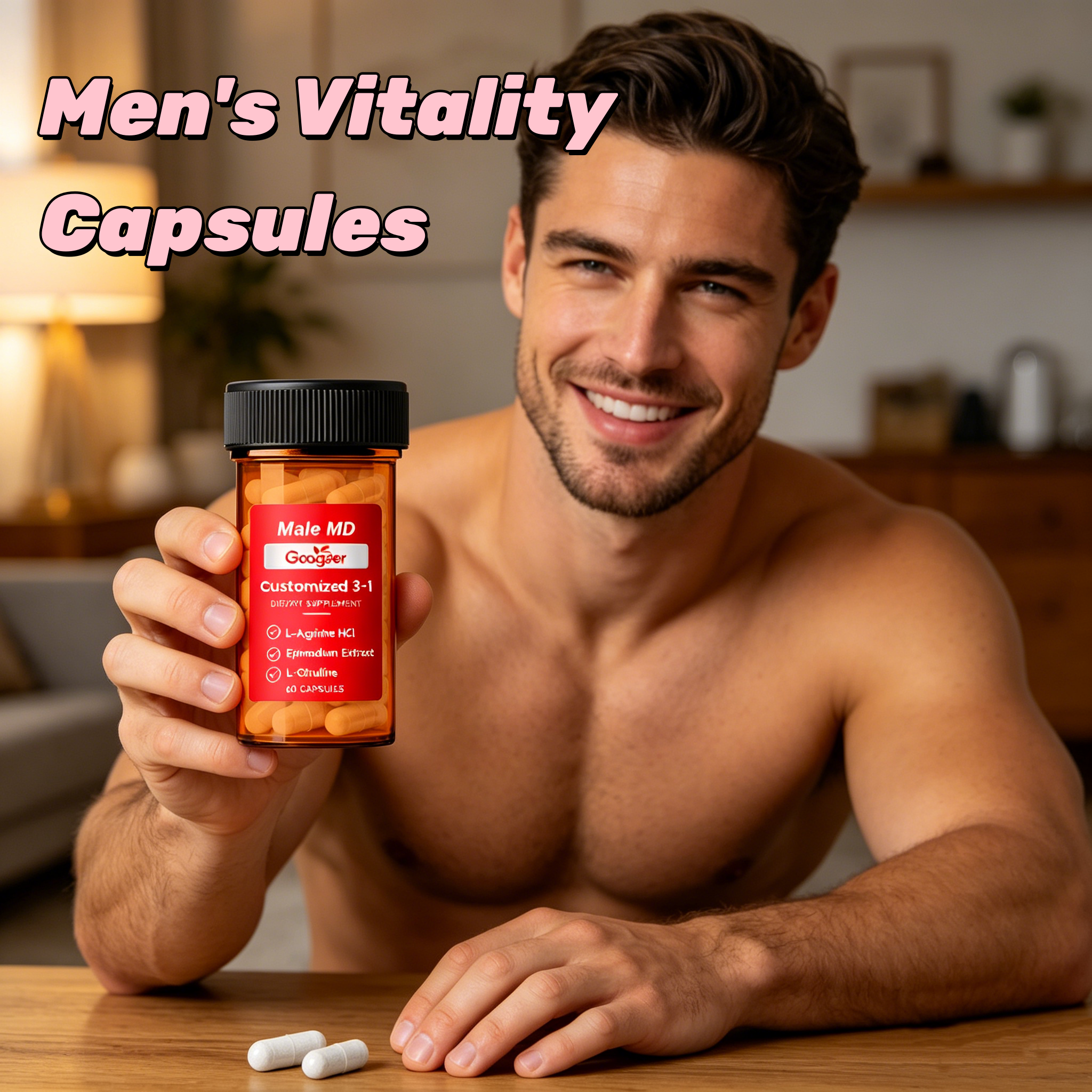 GOOGEER Men's Health Capsules  - مراجعة Nutrition For Health Fitness & Sport Melvin Williams وسعره
