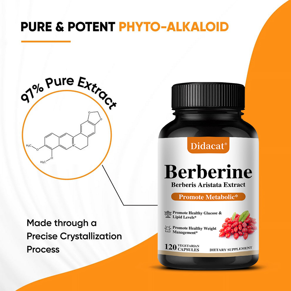 Berberine HCL Capsules 500mg,  - مراجعة Berberine Hcl Capsule وسعره