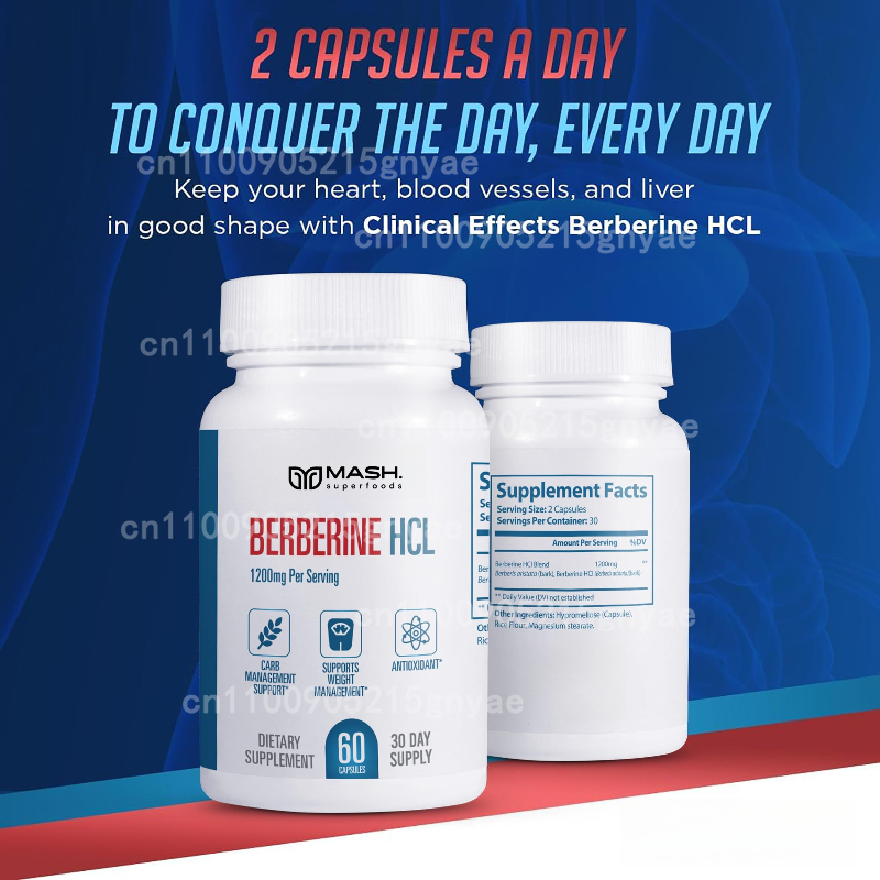 Premium Berberine HCL 1500mg - - مراجعة Berberine Hcl Capsule وسعره