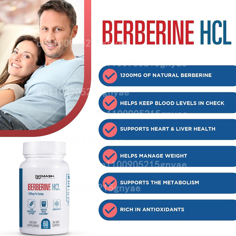 Premium Berberine HCL 1500mg - - مراجعة Berberine Hcl Capsule وسعره