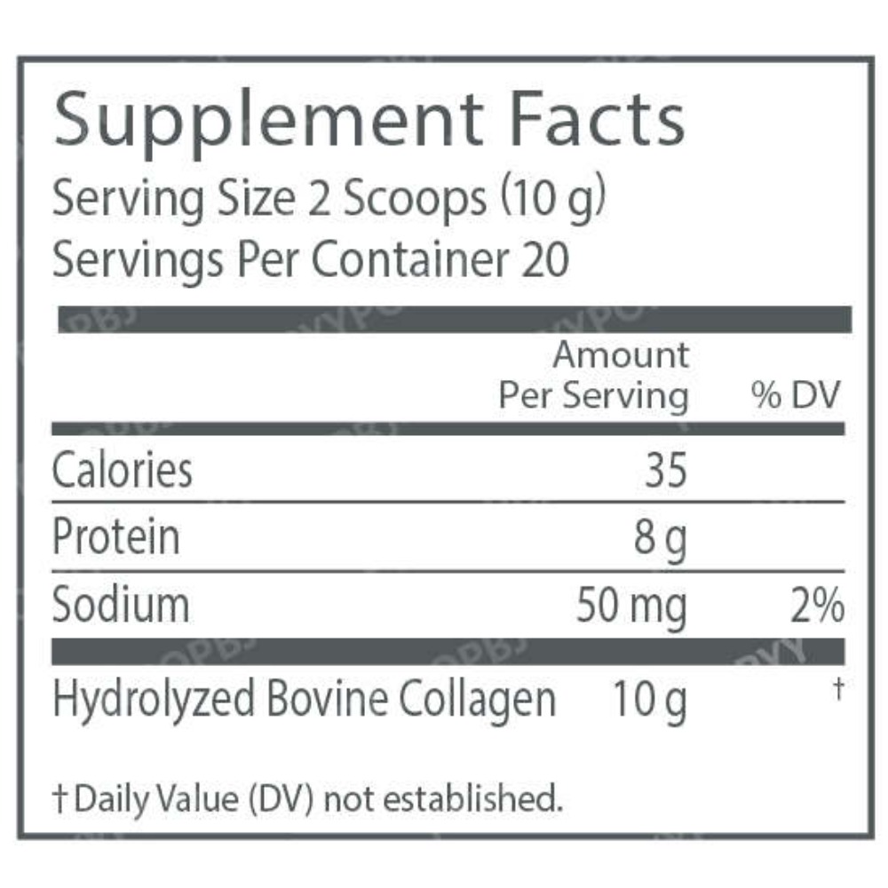 Unflavored Collagen Peptides P - مراجعة Collagen Peptide Powder وسعره