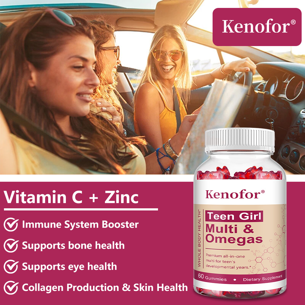Teen Girl Multivitamin Gummies - مراجعة Multivitamin Gummy Adult وسعره