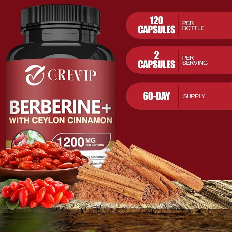 Premium Berberine HCl 1200 mg  - مراجعة Berberine Hcl Capsule وسعره