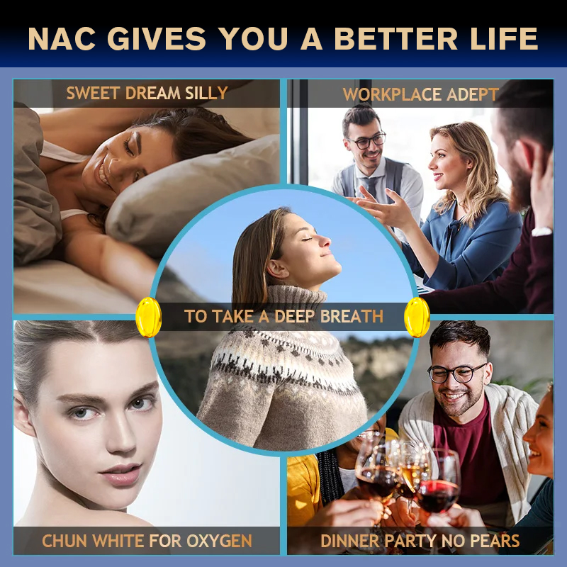 NAC Glutathione Capsules N-Ace - مراجعة Nac N Acetyl Cysteine وسعره