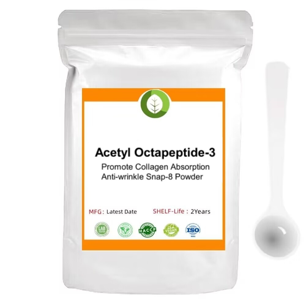 Cosmetic Acetyl Octapeptide-3  - مراجعة Collagen Peptide Powder وسعره