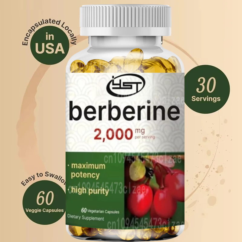 Berberine Supplement | 60 Vege - مراجعة Berberine Hcl Capsule وسعره