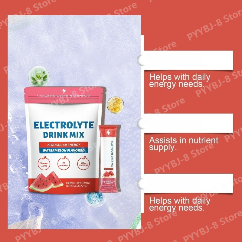Zero Sugar Watermelon Electrol - مراجعة Electrolyte Powder Pack وسعره