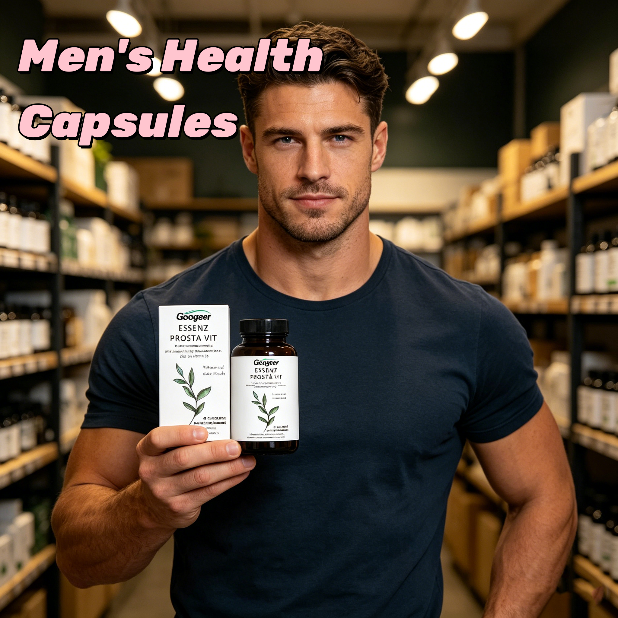 GOOGEER Men's Health Capsules  - مراجعة Nutrition For Health Fitness & Sport Melvin Williams وسعره