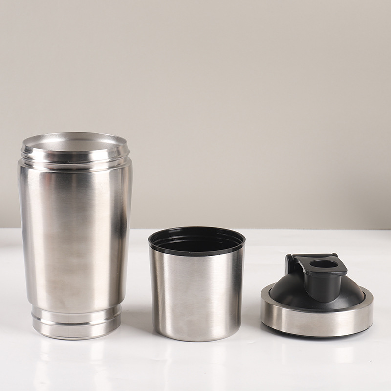 Stainless Steel Protein Shaker - مراجعة Fitness With Nutrition وسعره