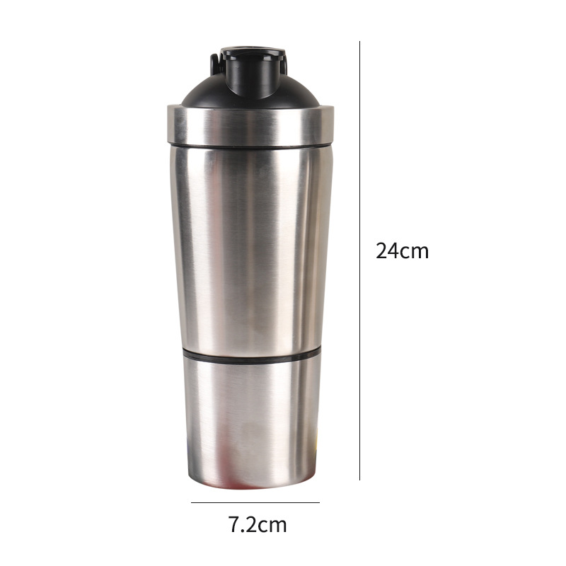 Stainless Steel Protein Shaker - مراجعة Fitness With Nutrition وسعره