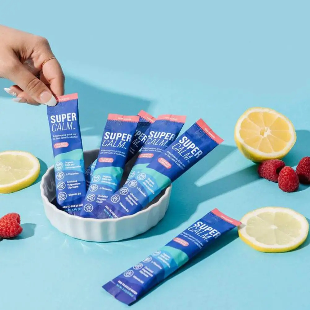 SUPERCALM Powdered Drink Mix S - مراجعة Electrolyte Powder Pack وسعره