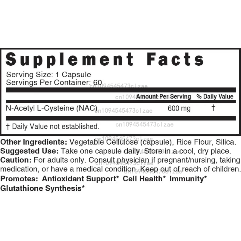 NAC Supplement N-acetylcystein - مراجعة Nac N Acetyl Cysteine وسعره