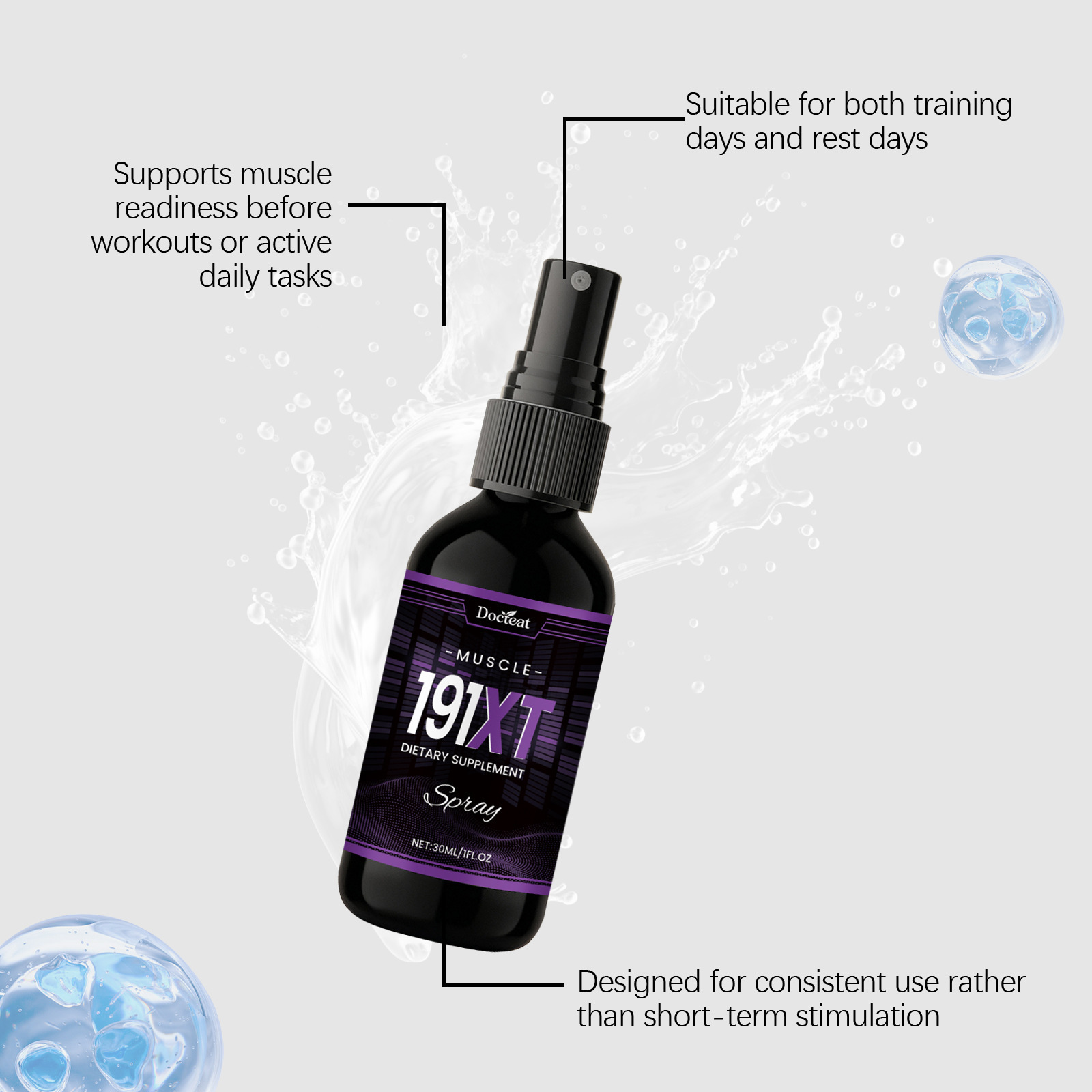 Muscle Growth Spray Enhance Ph - مراجعة Nutrition And Exercise وسعره