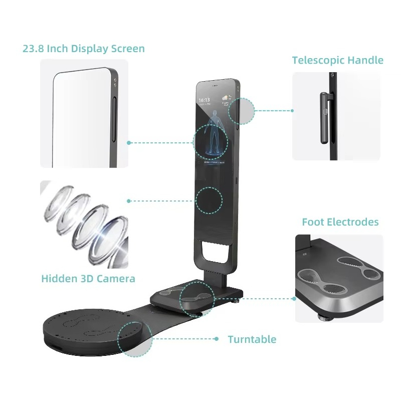 Smart Fitness Mirror Body Scan - مراجعة Fitness With Nutrition وسعره
