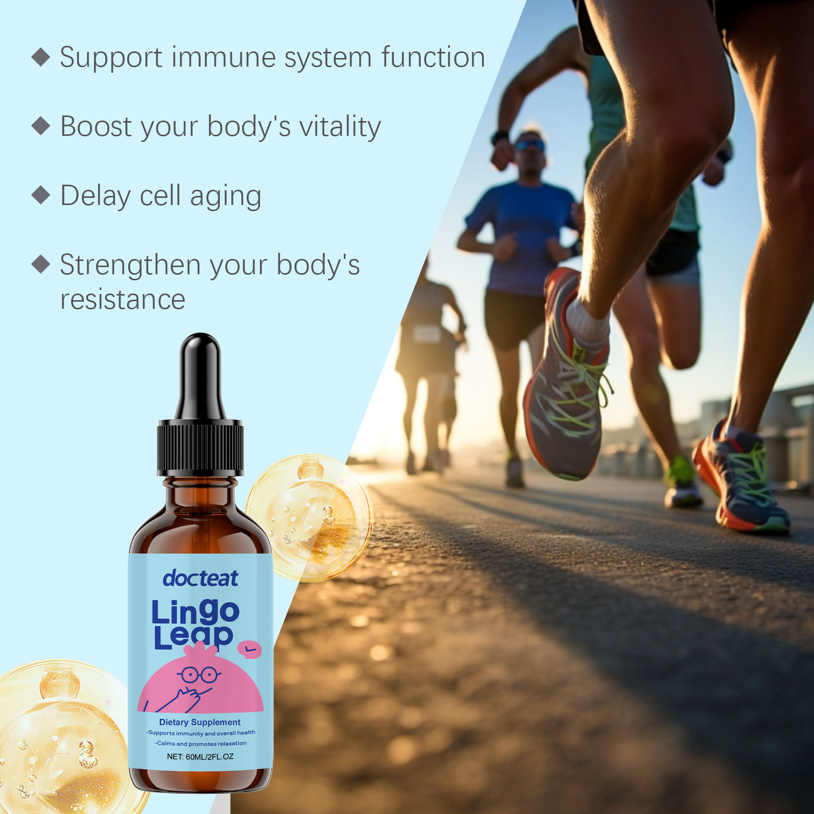 DOCTEAT Body Health Drops Impr - مراجعة Fitness With Nutrition وسعره