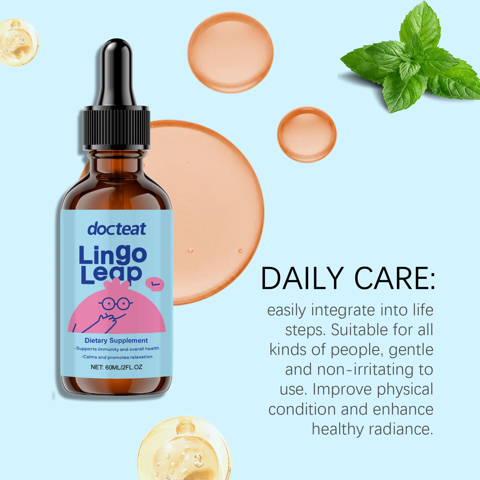 DOCTEAT Body Health Drops Impr - مراجعة Fitness With Nutrition وسعره
