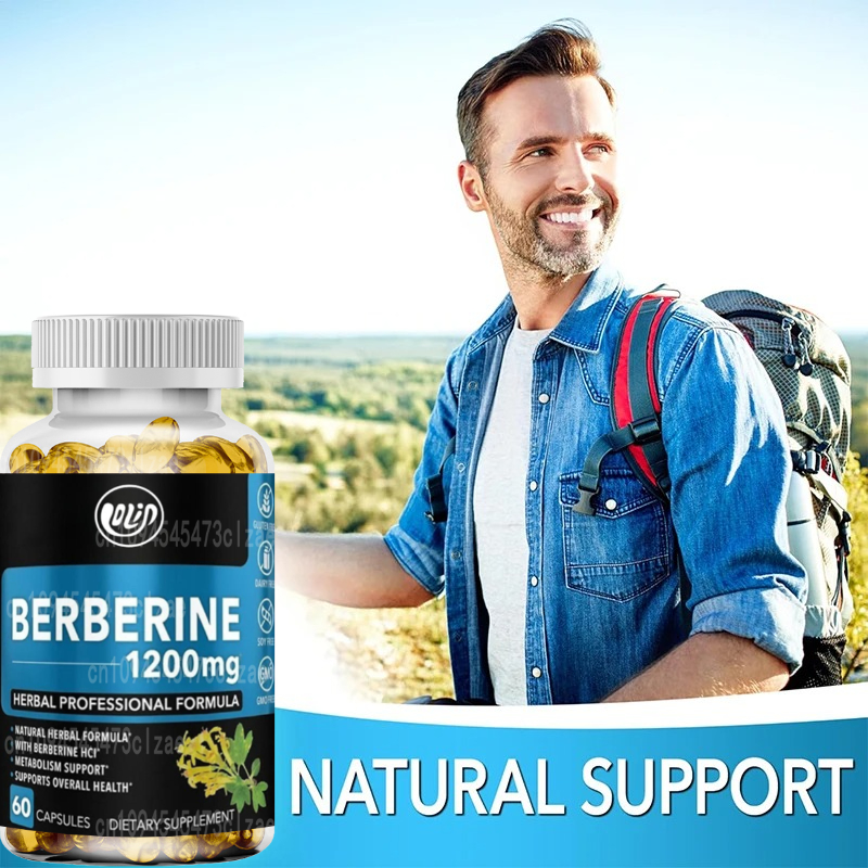 1200mg HCL Supplement, Healthy - مراجعة Berberine Hcl Capsule وسعره