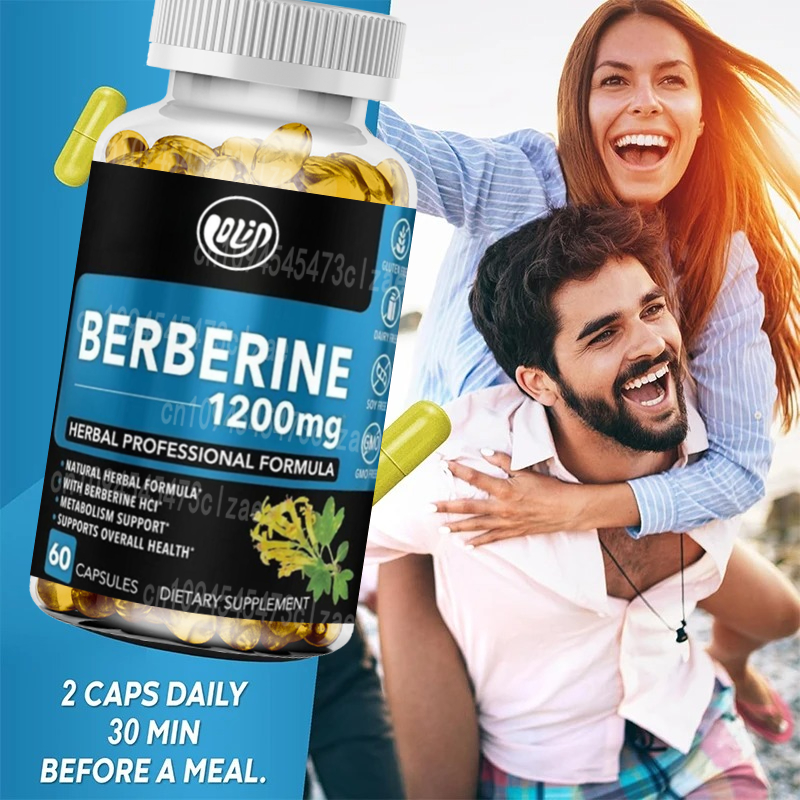 1200mg HCL Supplement, Healthy - مراجعة Berberine Hcl Capsule وسعره