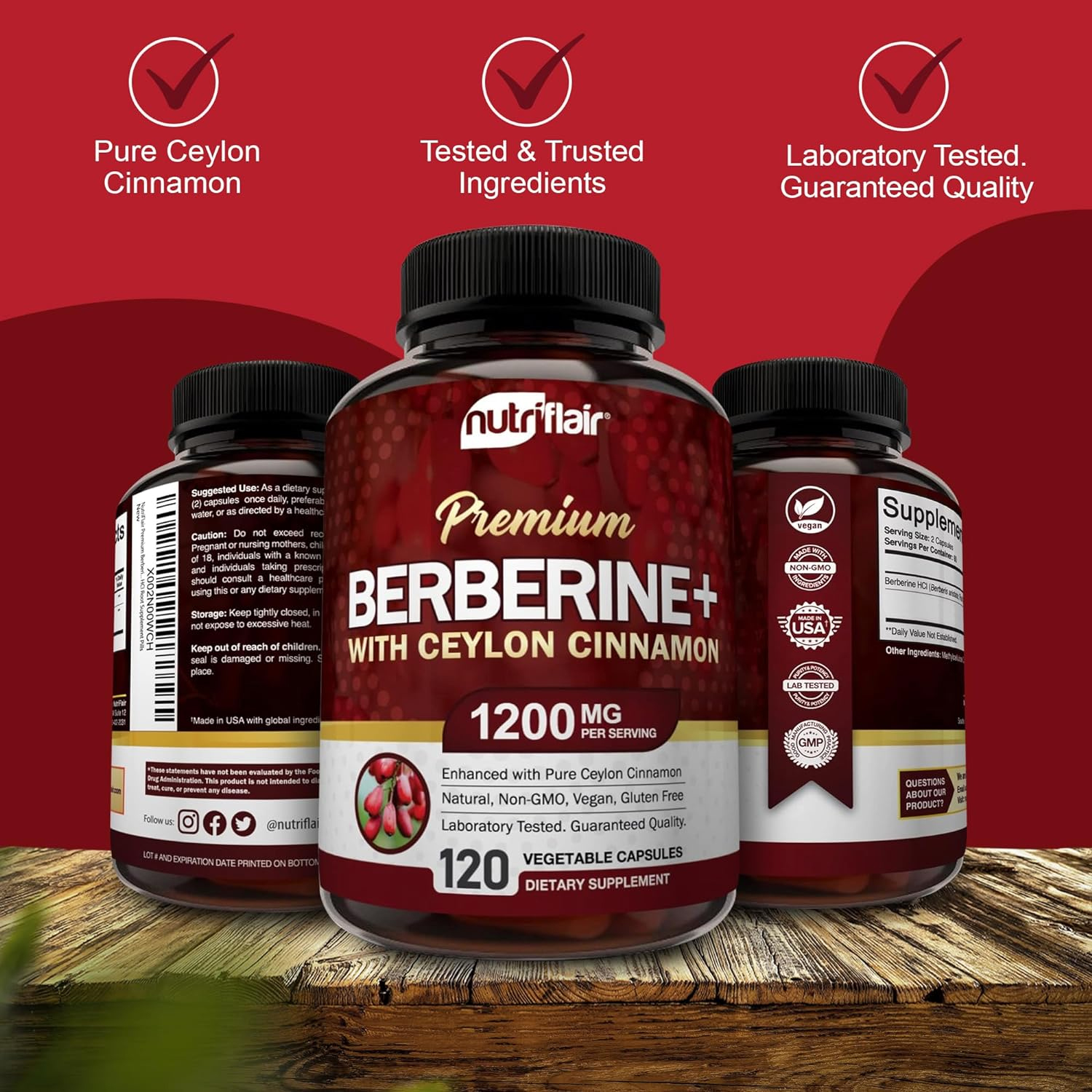 Premium Berberine HCL - Suppor - مراجعة Berberine Hcl Capsule وسعره