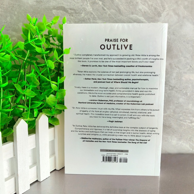 Outlive:The Science & Art of L - مراجعة Nutrition And Exercise وسعره