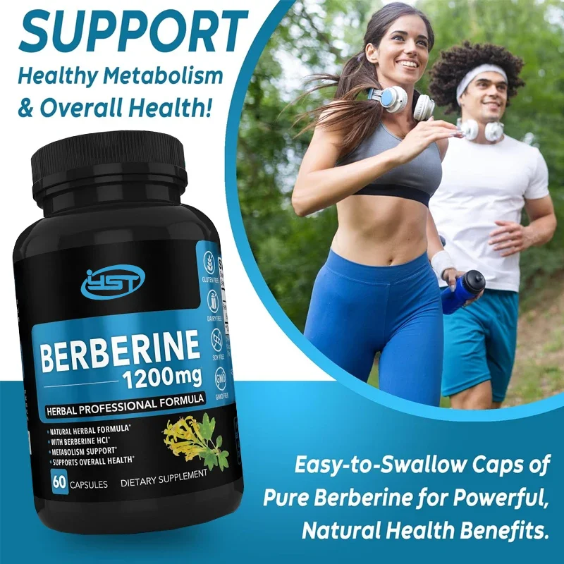 60 Capsules Berberine Suppleme - مراجعة Berberine Hcl Capsule وسعره