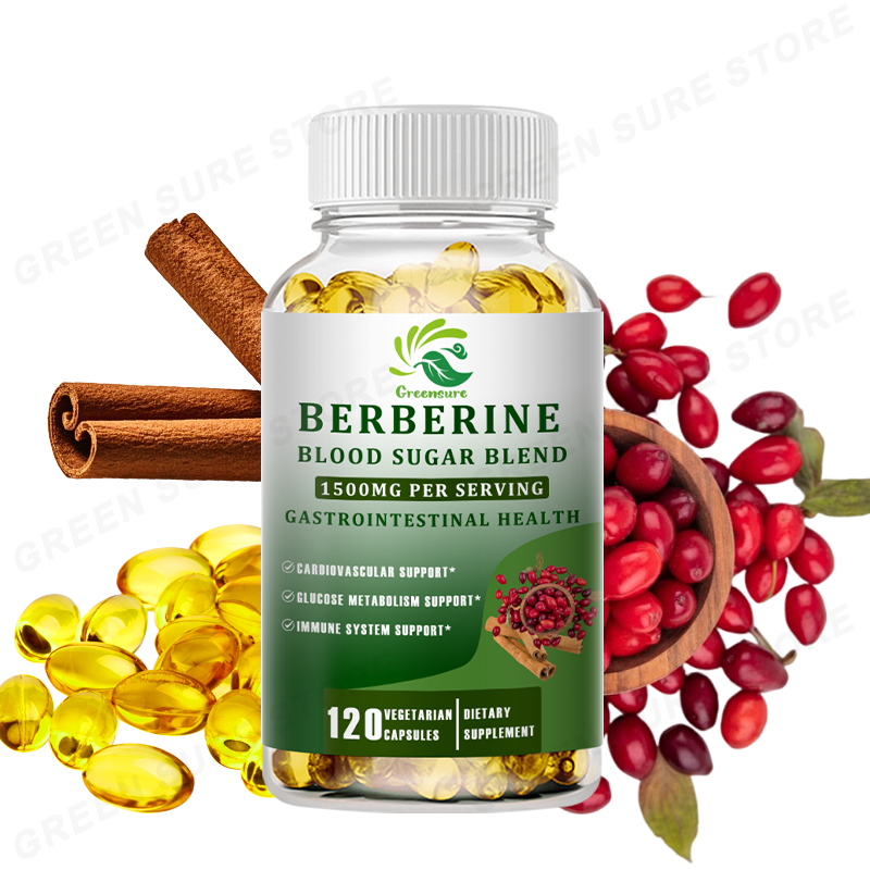 GREEBSUER Berberine for Metabo - مراجعة Berberine Hcl Capsule وسعره