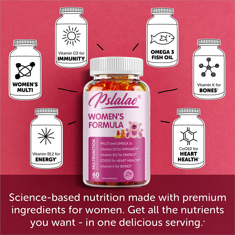 Vitamins for Women - MULTI and - مراجعة Multivitamin Gummy Adult وسعره
