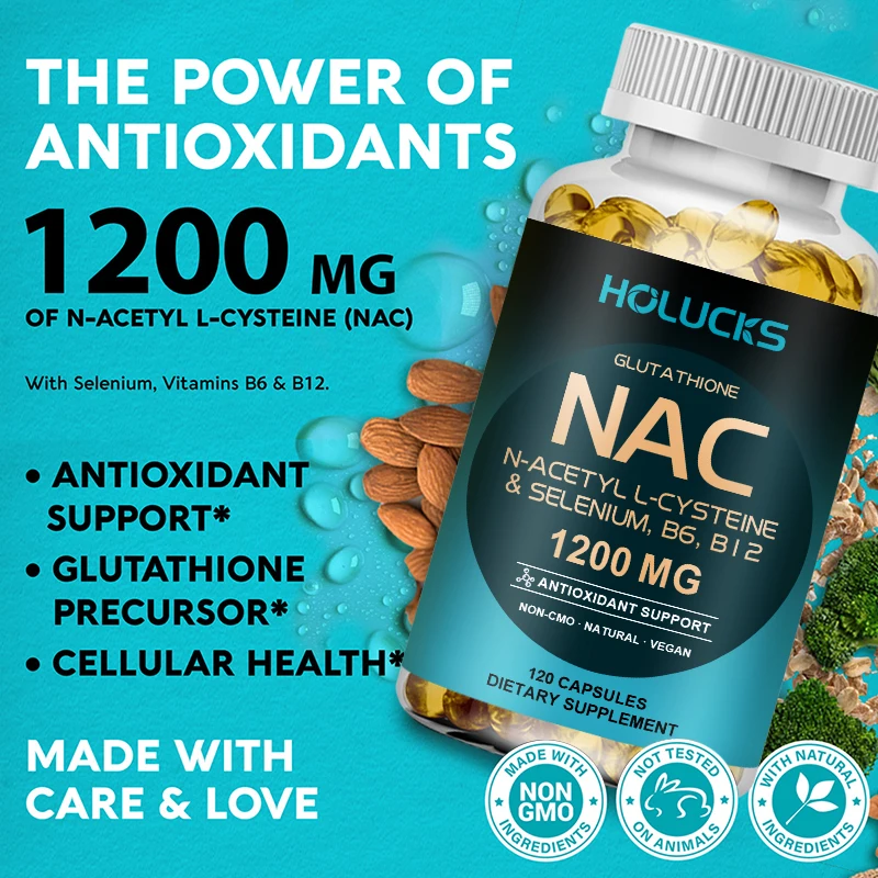 Glutathione NAC Complex with C - مراجعة Nac N Acetyl Cysteine وسعره