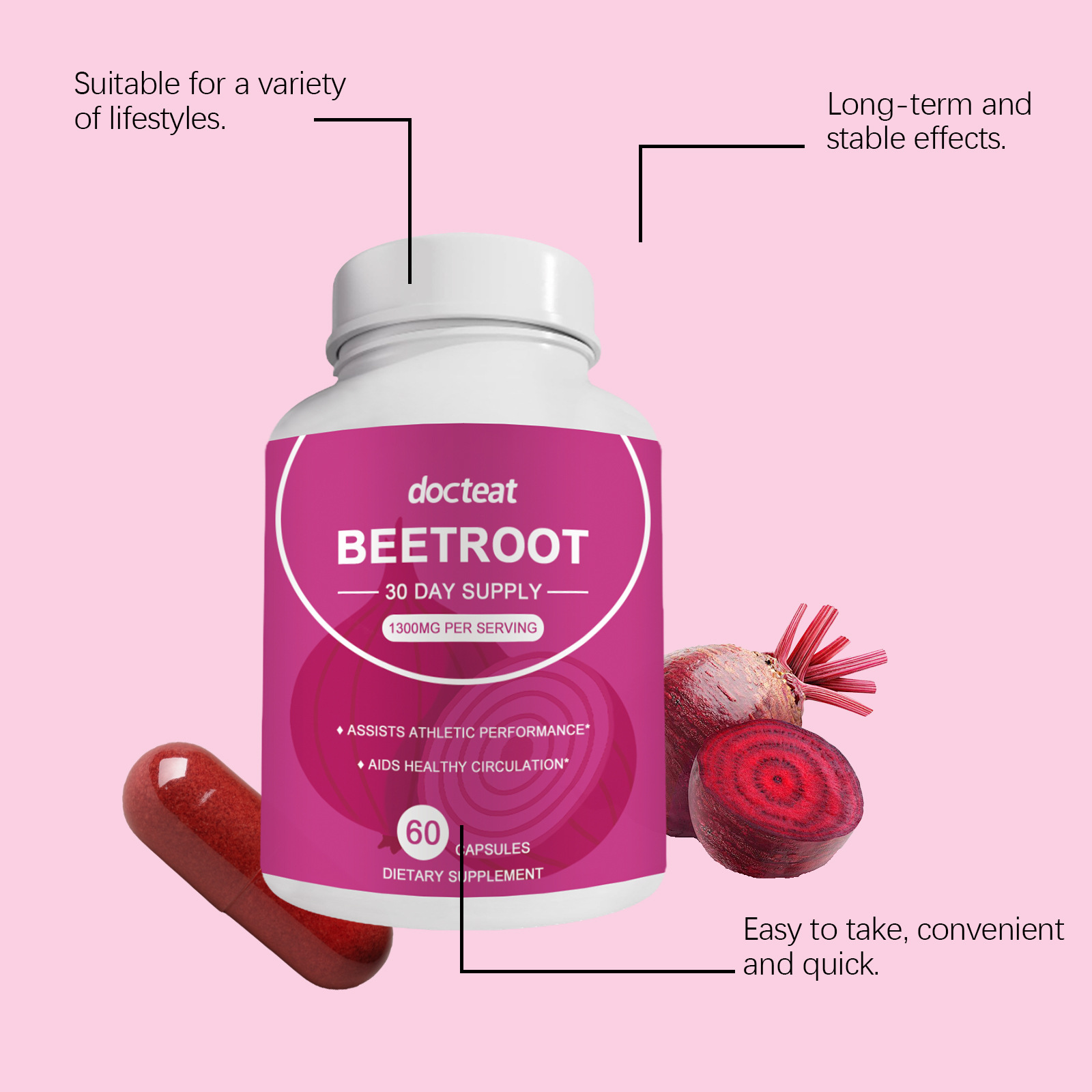 DOCTEAT Beetroot Women's Healt - مراجعة Nutrition For Health Fitness & Sport Melvin Williams وسعره