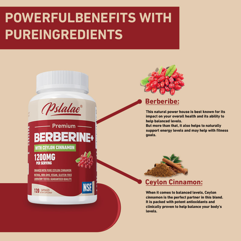 Berberine - Supports Heart and - مراجعة Berberine Hcl Capsule وسعره